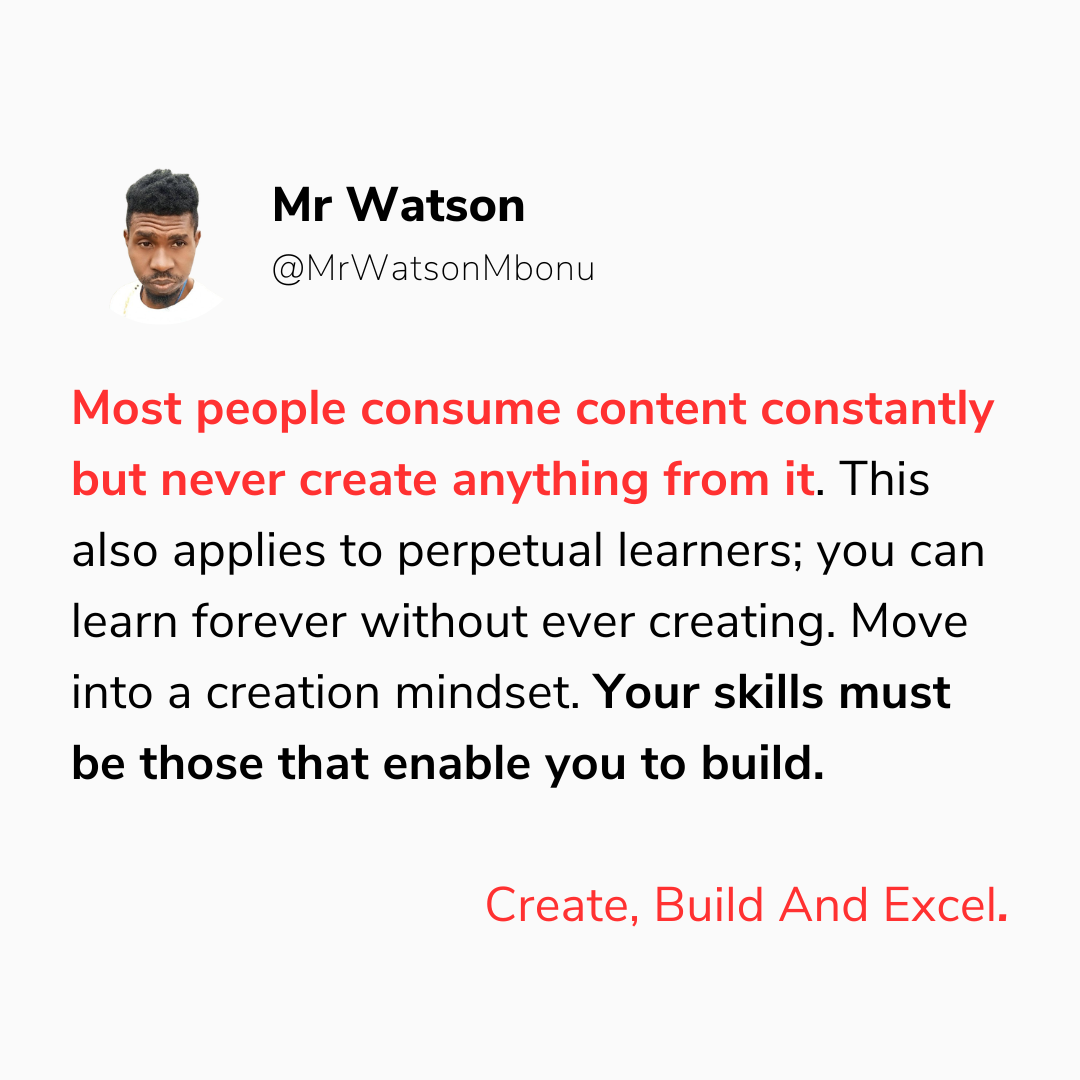 Your Mindset Reconstruction Process Is Everything
Learn to move from consumption to creation. Most...