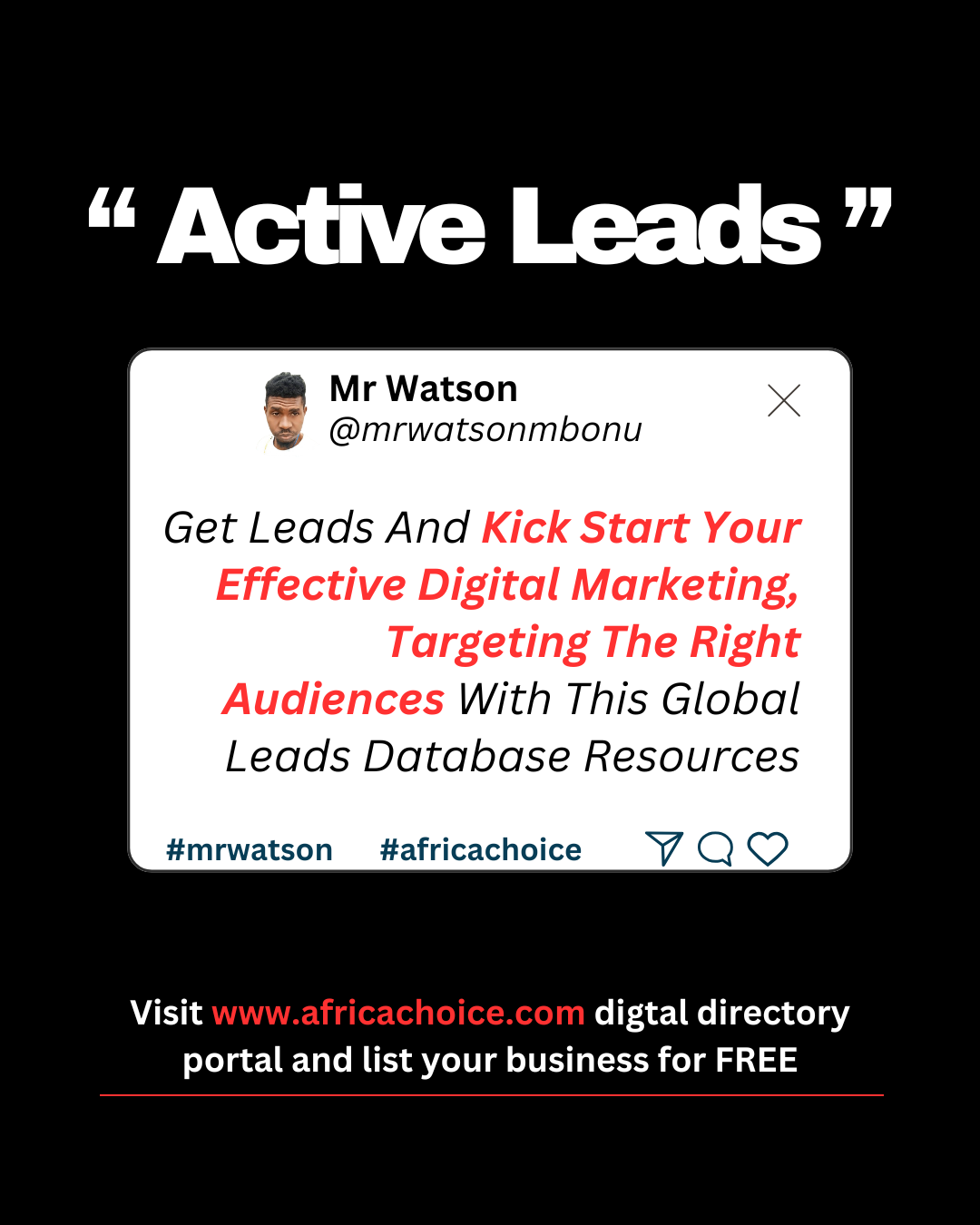 Get Leads And Kick Start Your Effective Digital Marketing, Targeting The Right Audiences With This G...