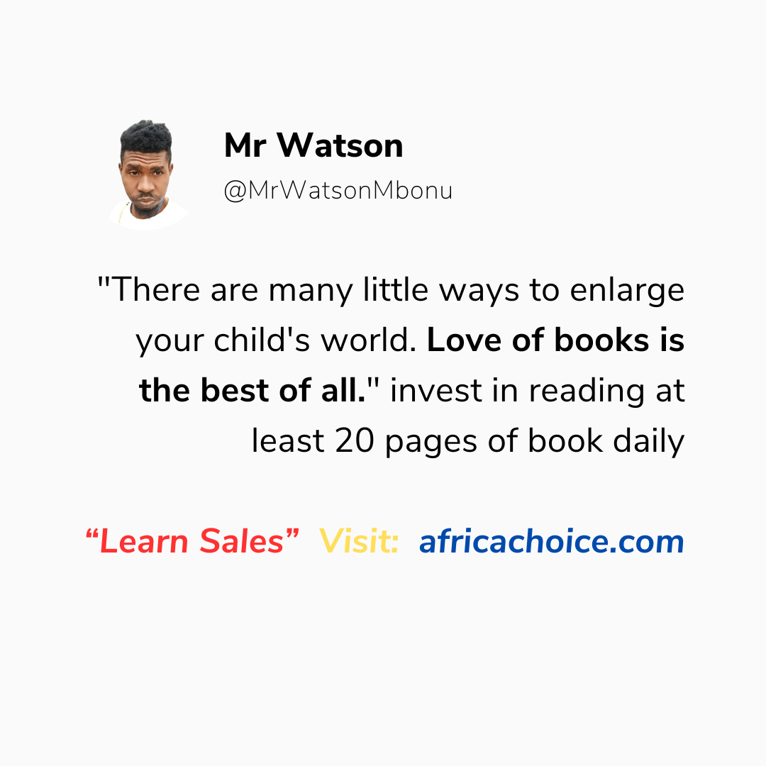 "There are many little ways to enlarge your child's world. Love of books is the best of all." Invest...