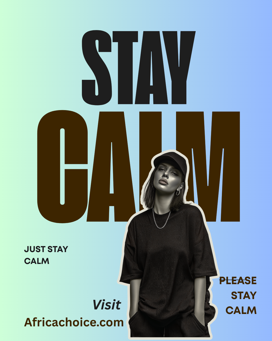 It's a new blessed week, and all that I want you to do is to please "Stay Calm," stay calm and progr...