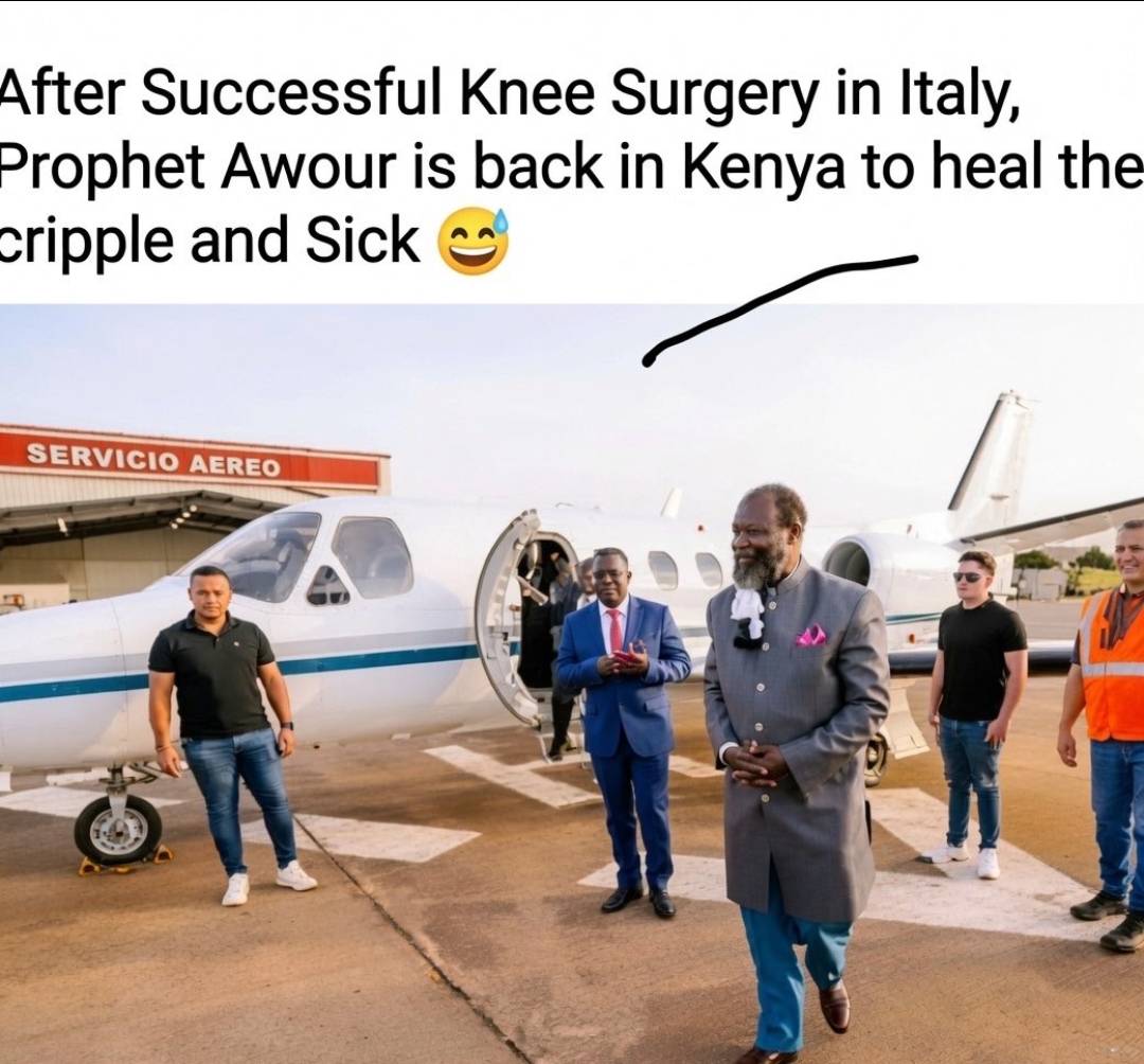 This might sound funny, but the true life of most believers across Africa.
All the same... Big...