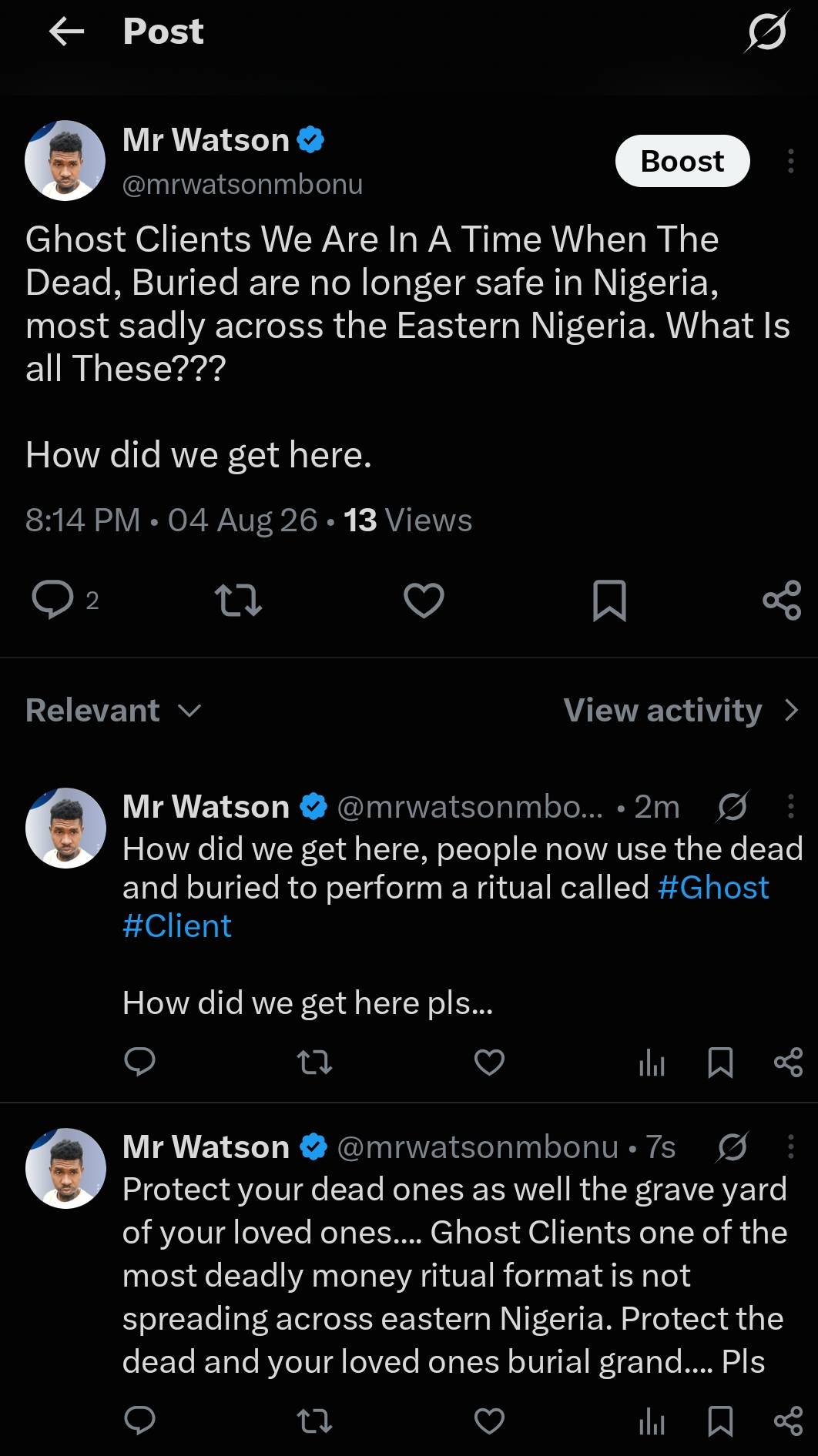 Post by Africa Choice