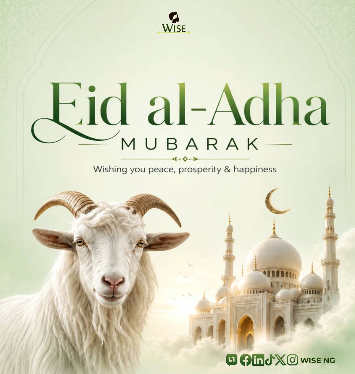 Warmest wishes to you and your family on this blessed occasion of Eid al-Adha.
May the values of s...