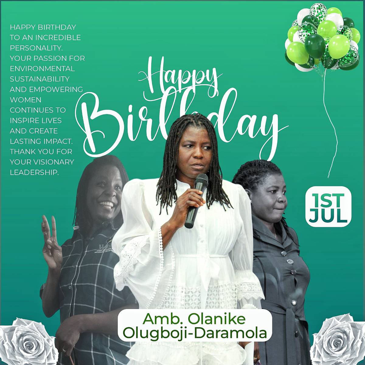 Happy Birthday to an exceptional leader, mentor, and climate champion! 🌿🎉
​Today, we celebrate Mr...