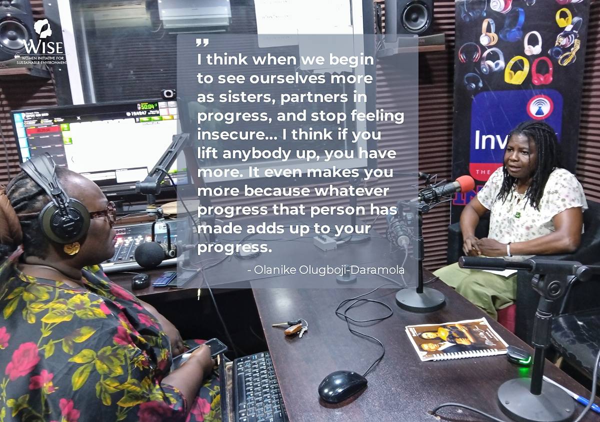 "I think if you lift anybody up, you have more... whatever progress that person has made adds up to...