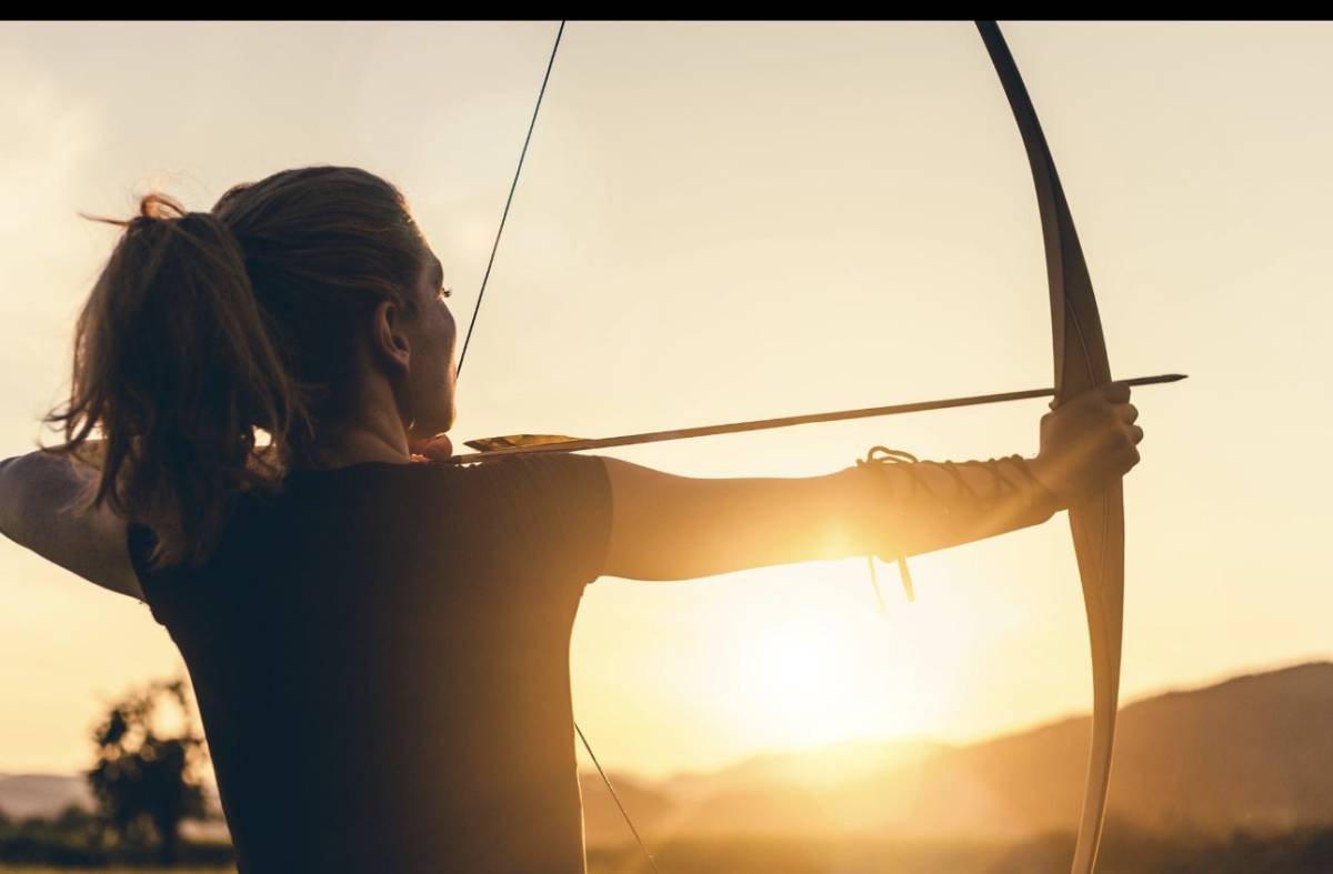 Have you ever wondered why an arrow must first be pulled backward?
Because it can never move forwar...