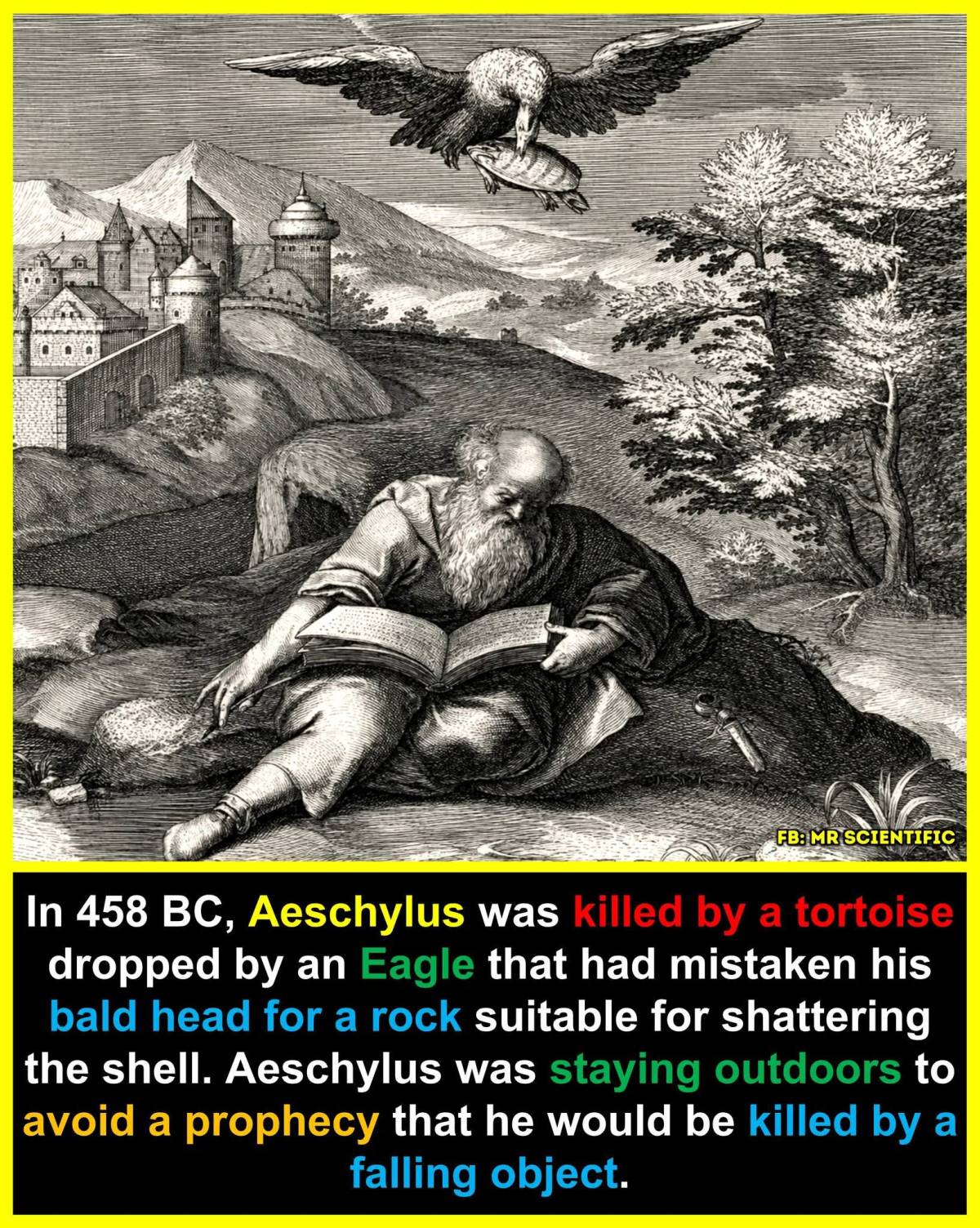 The story of Aeschylus’ death is one of the strangest tales from ancient Greece.
Aeschylus was a f...