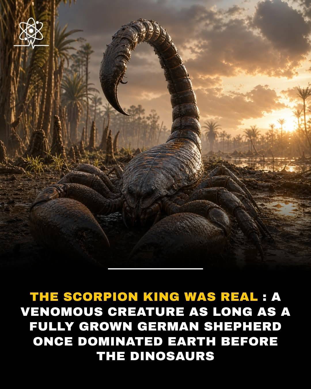 The so-called Scorpion King was a real prehistoric animal, not just a legend or movie idea.
Scienti...