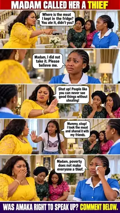 Some Madam always think every household is the same. For your information, many of them have integri...