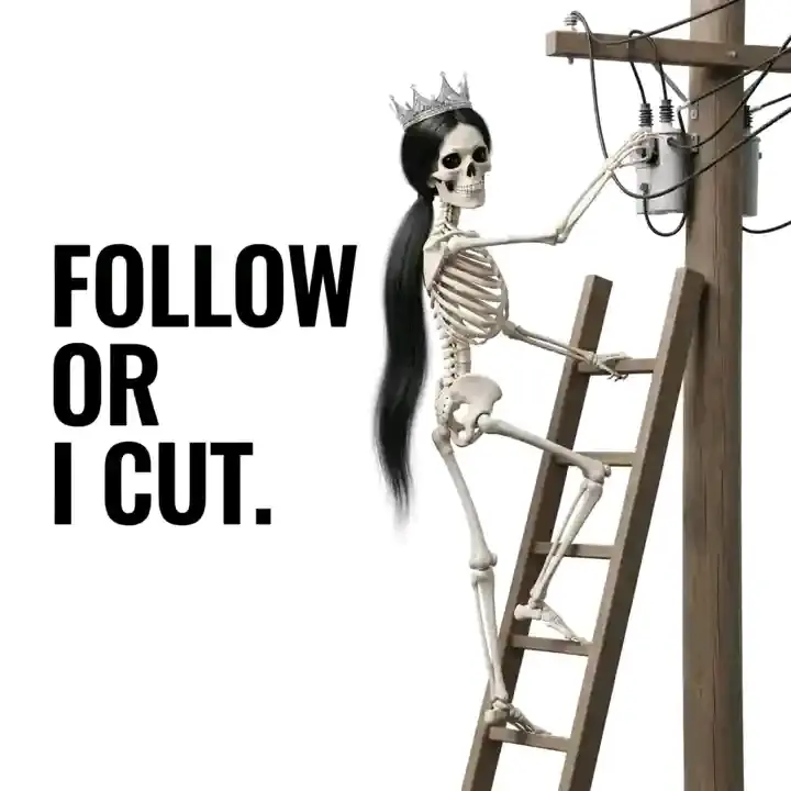 My leekeleeke follow or I cut