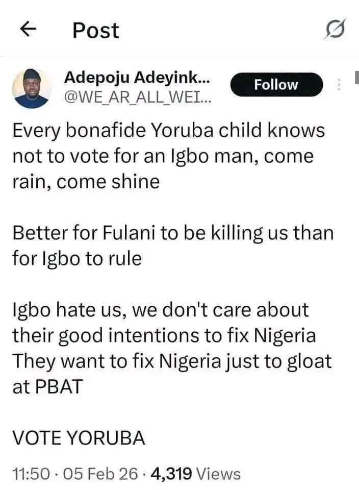 Stop letting them deceive and divide you with these kinds of tweets. The people making these tweets...