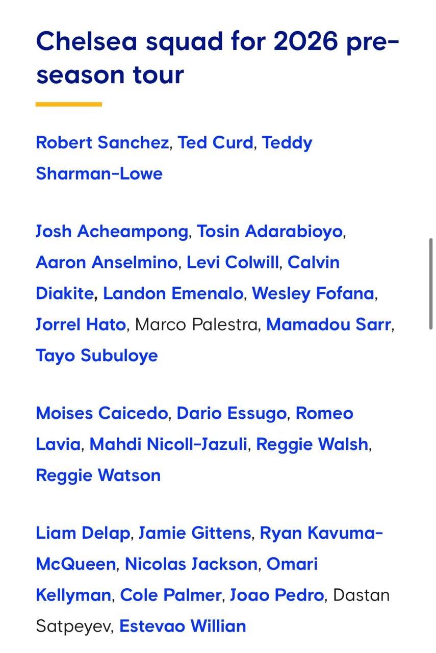 Post by Chelsea FC Updates