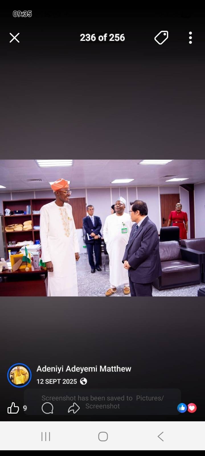 This Adeniyi Adeyemi Mathew story will still end online here, and nothing will still happen. No body...