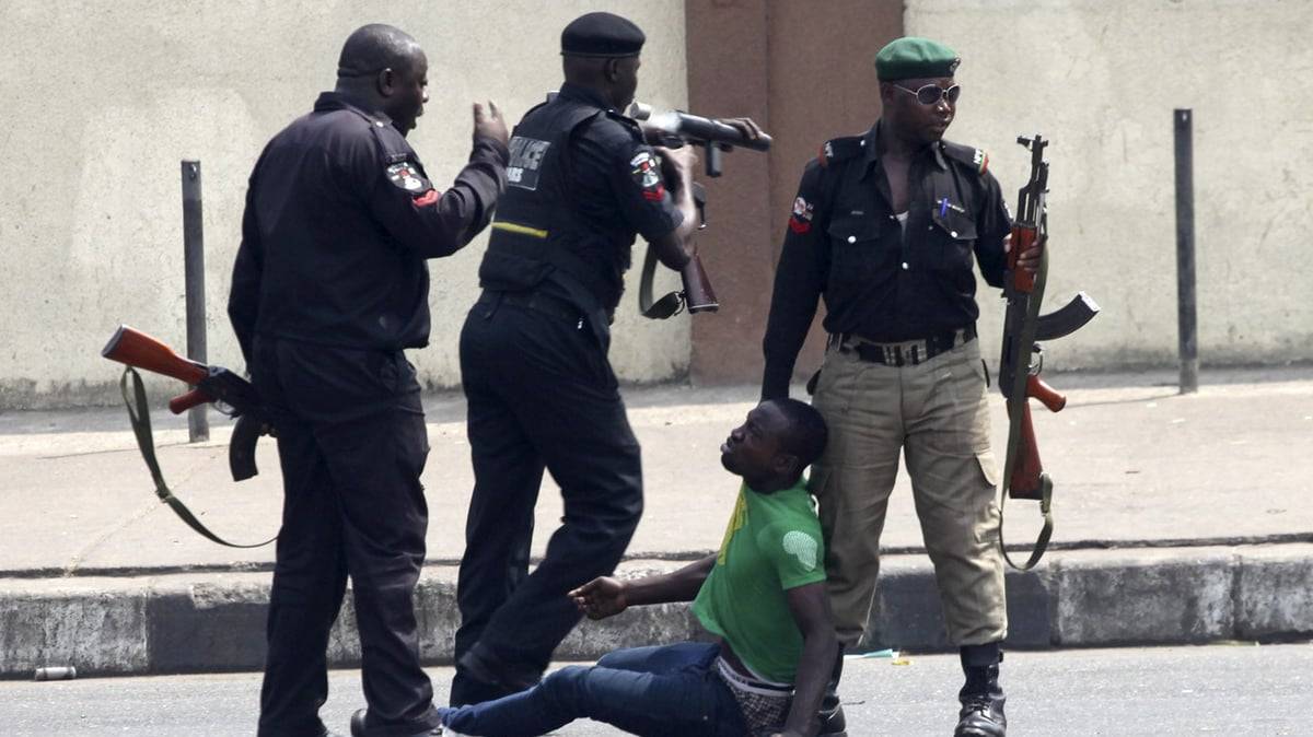 It is very common to see and witness personnel of the Nigerian police openly threatening "I will was...