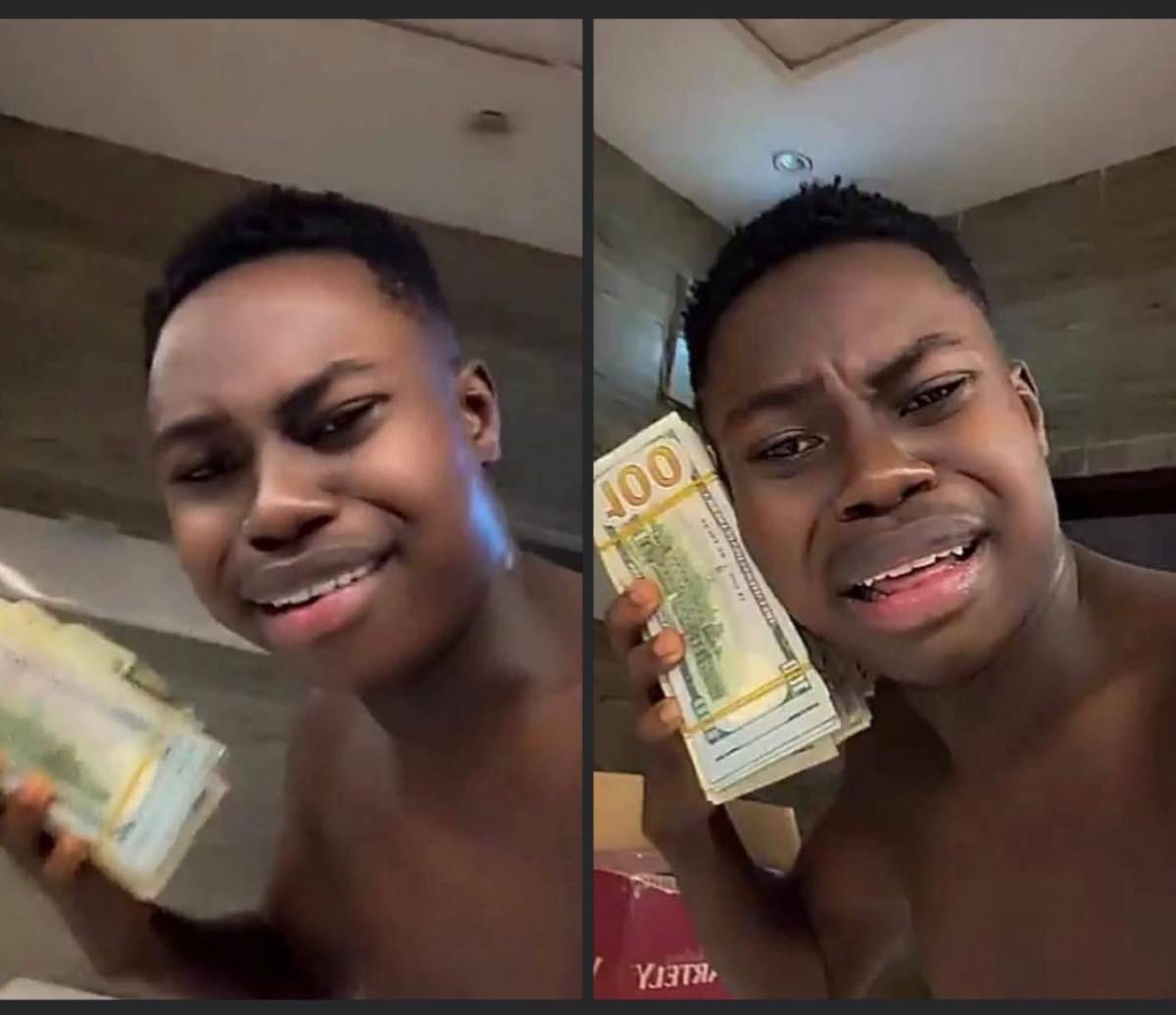 “I went to the bank yesterday to deposit my money, after the ₦ currency deposition, they told me mos...