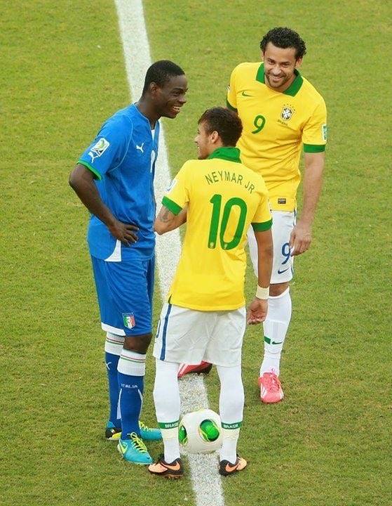For deep thinkers..
I can see Balotelli and Neymar, who's the other player?
Drop your comment,
Let...