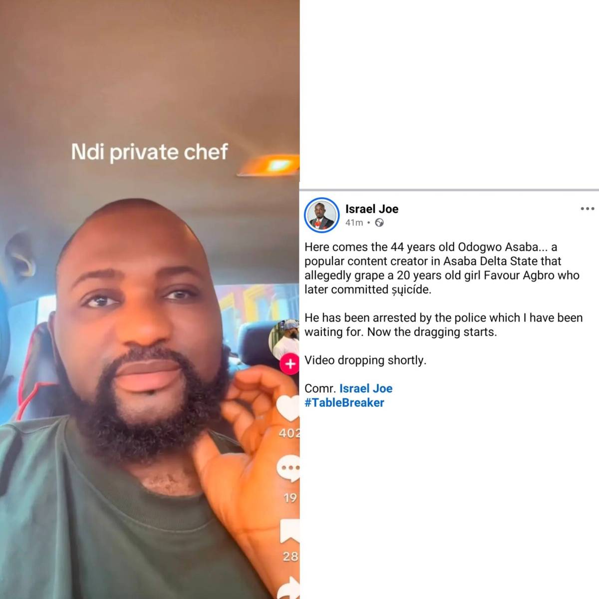 JUST IN: 20 years Old Committed Su!c!de Over Allegation Of R@pe

According to Warri Aproko Blog, Fav...