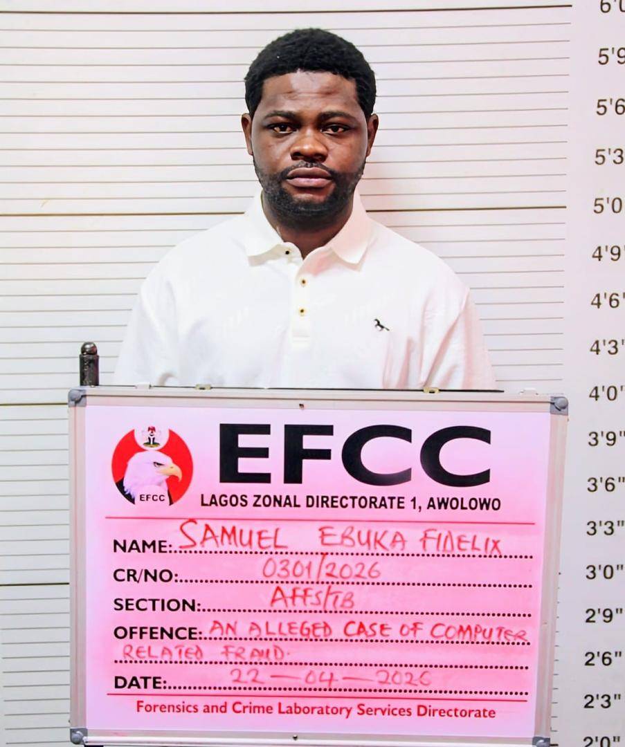 JUST IN:  Court Jails Man for Eight Years, Three Months Over N90 Million Money Laundering in Lagos....