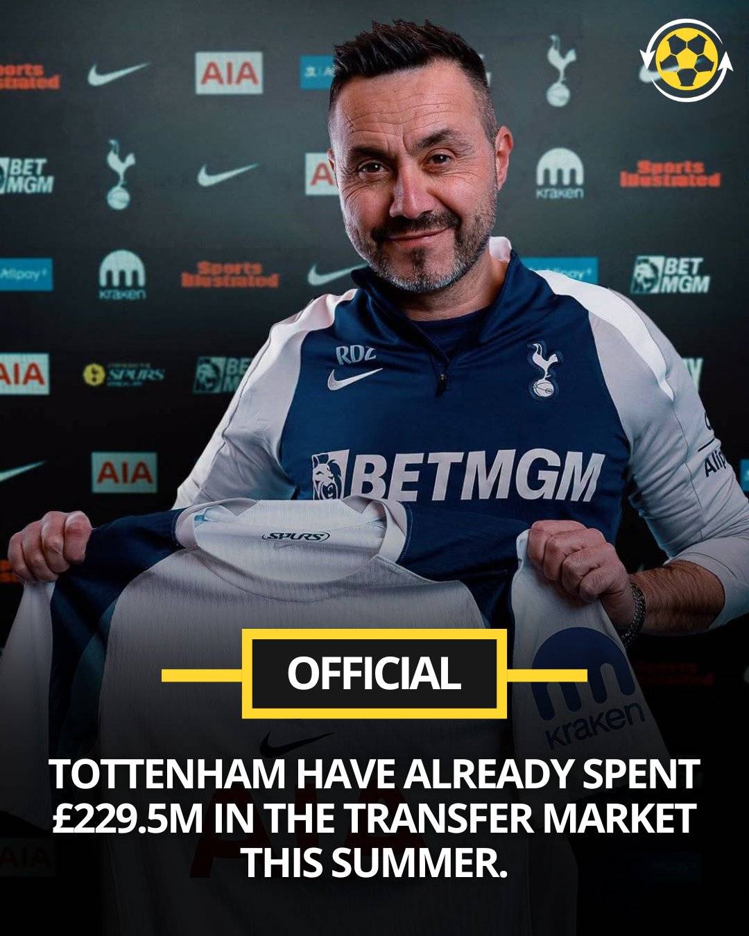 Check how much your club has spent so far for the new season.
Premier League transfer spending so fa...