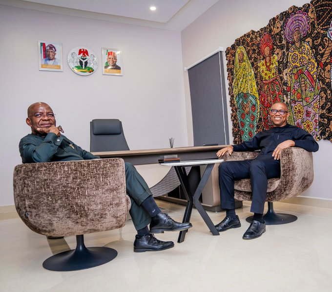 BREAKING: Governor of Abia State Alex Otti Hails Peter Obi at 65, Praises His Integrity, Service and...
