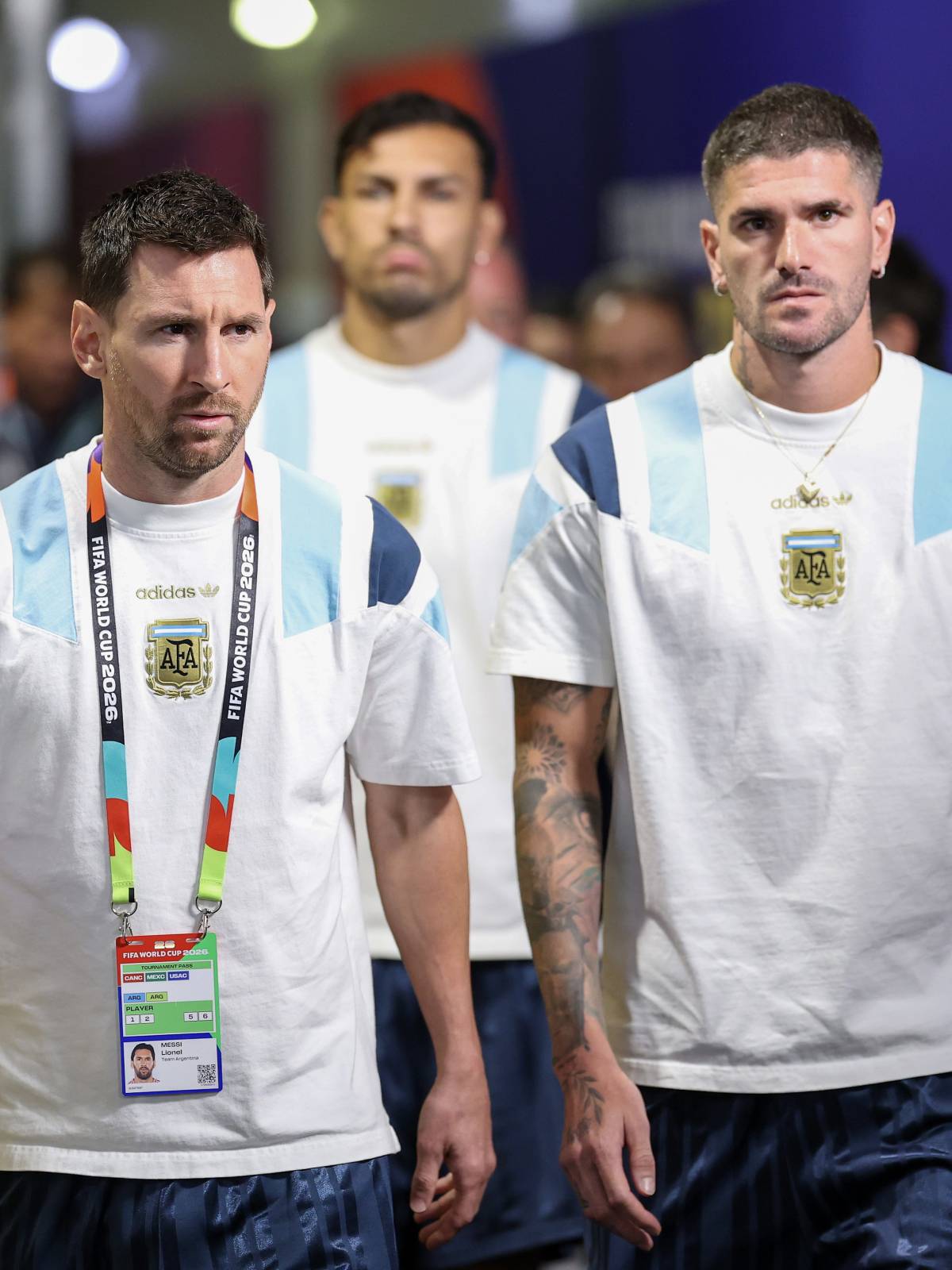 🇦🇷 Leo Messi has arrived for tonight match.