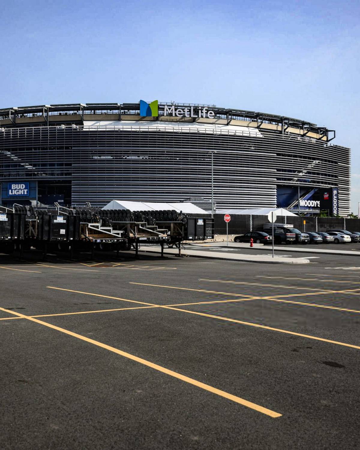 JUST IN: The price of parking your car outside the MetLife stadium for the World Cup final today is...