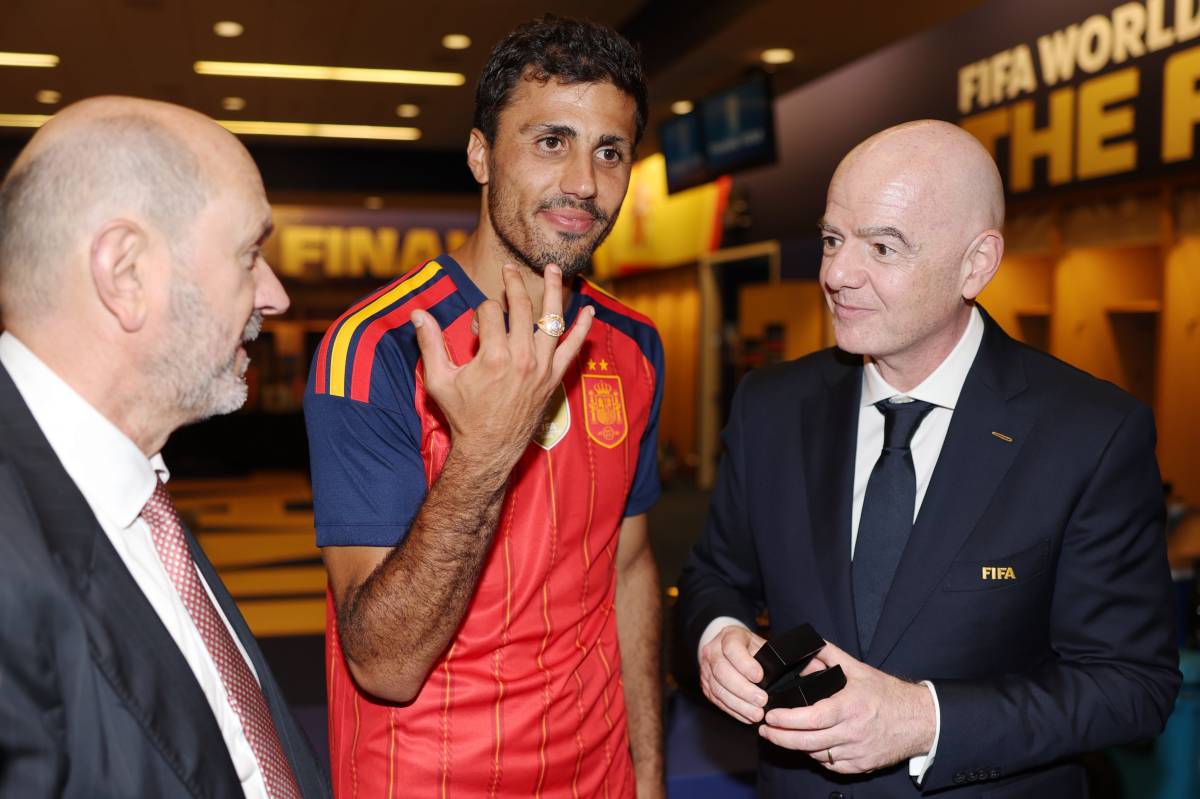 BREAKING: Spain receive first ever FIFA World Cup winners ring. ๐โจ
Following a tradition made fam...