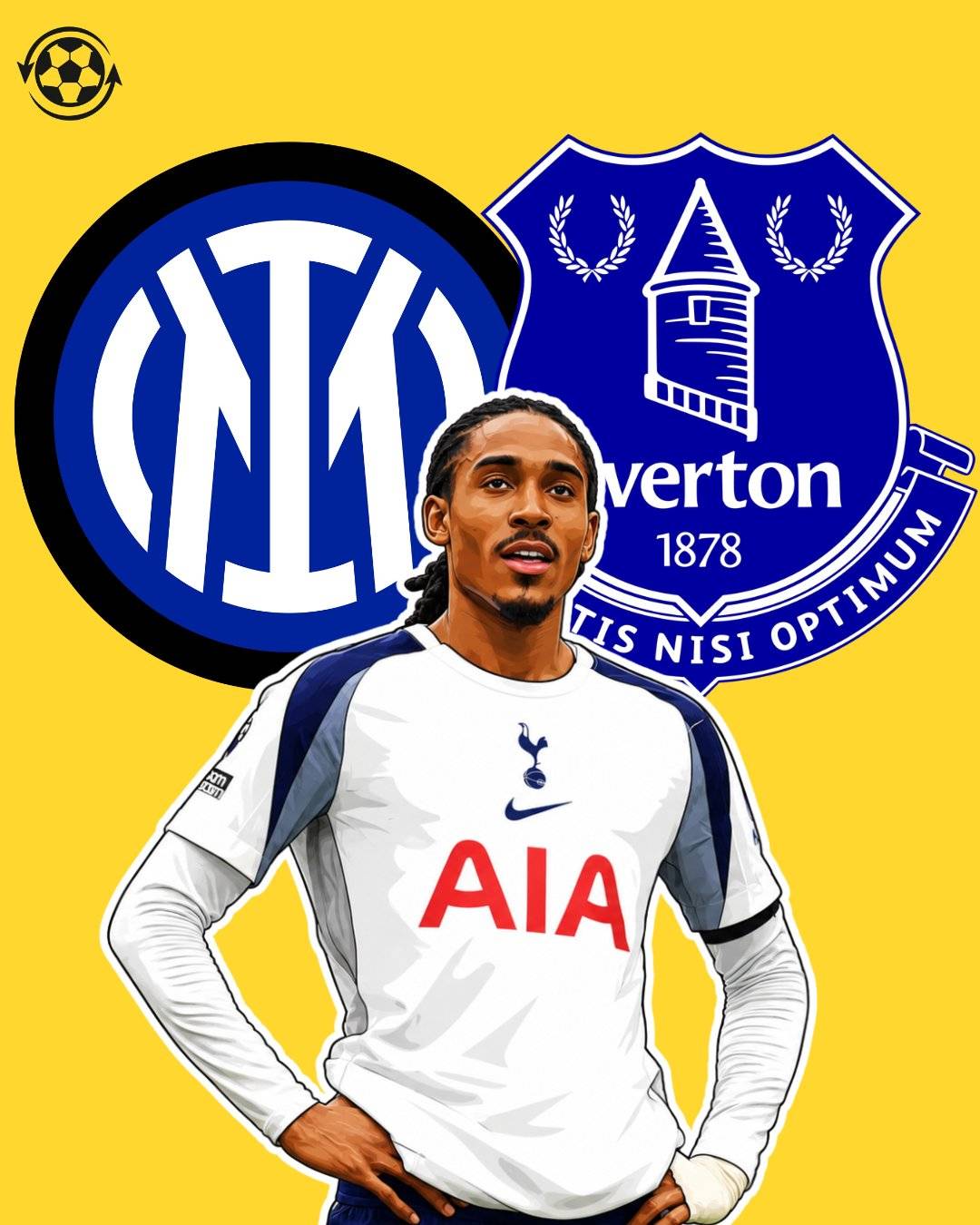 JUST IN: Everton could rival Inter Milan in the race to sign Tottenham defender Djed Spence this sum...