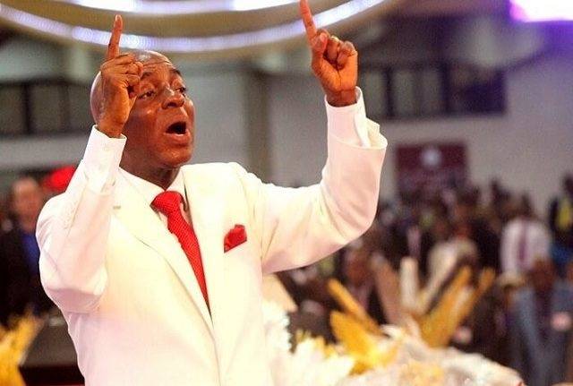 JUST IN: "Only God can give peace, not government."

~Living Faith Church founder Bishop David Oyede...