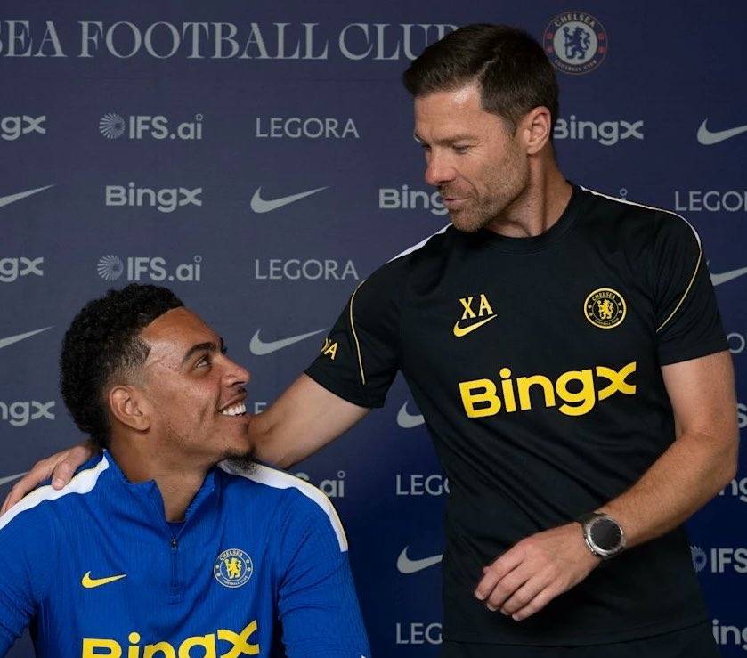 “I’ve had a few conversations with Xabi Alonso. It’s important for me to be here that I need to unde...