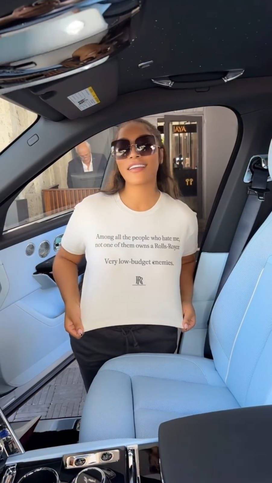 JUST IN: Stefflon Don has a message for her haters after purchasing a new Rolls Royce worth $500k, s...