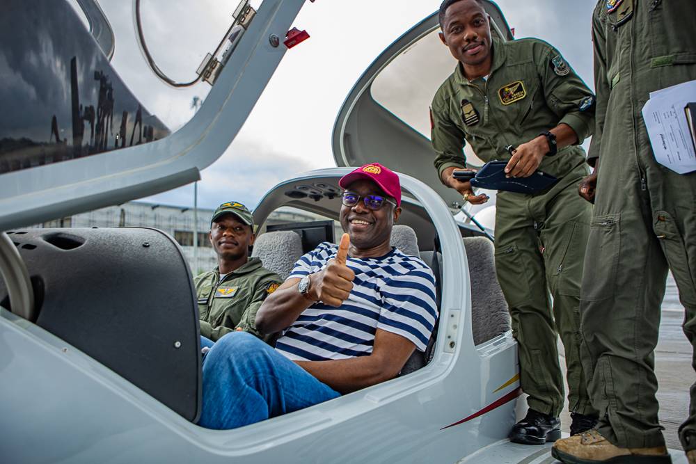 JUST IN: Governor Seyi Makinde of Oyo State procured the delivery of two DA42MN-G aircraft for secur...