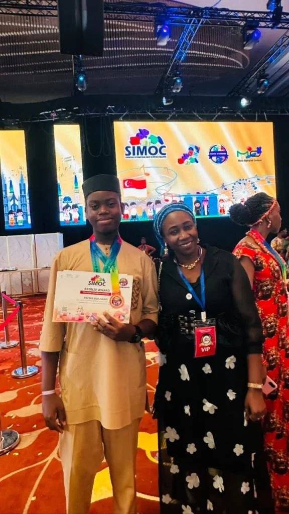 JUST IN: Two young Nigerian students Agu Chukwuka and Okpere-Udo Hallel win gold, other medals at 20...