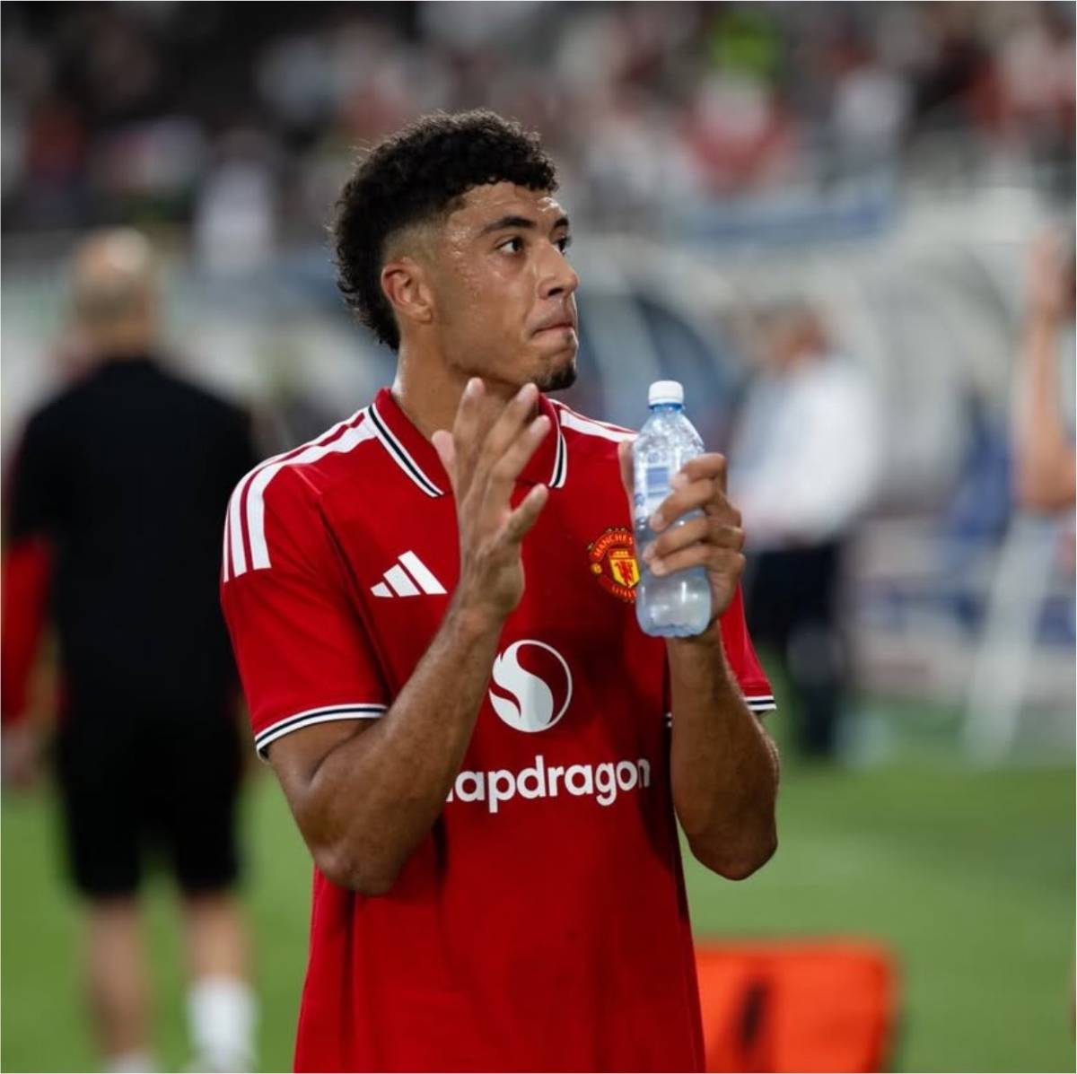 BREAKING: English club Everton are interested in Man United talented striker Ethan Wheatley.
The Me...