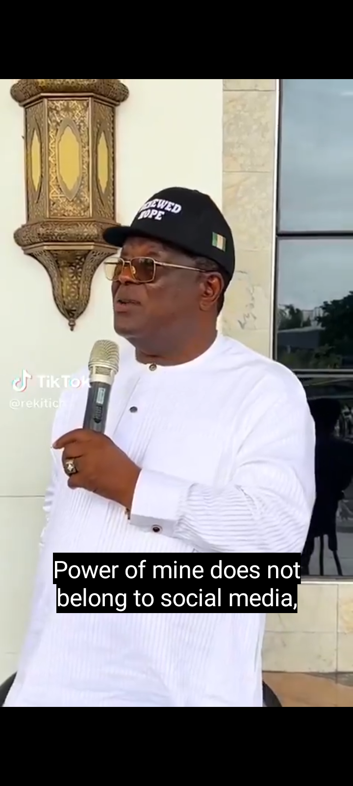BREAKING: "President Bola Tinubu asked me to build more roads despite calls for my sack."
~ David U...