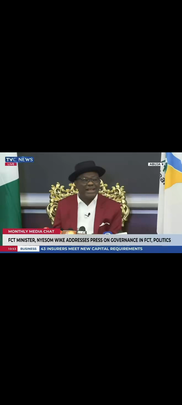 BREAKING: Minister Wike At It Again..
"This man from Lagos, Bode George, when they talk about corru...