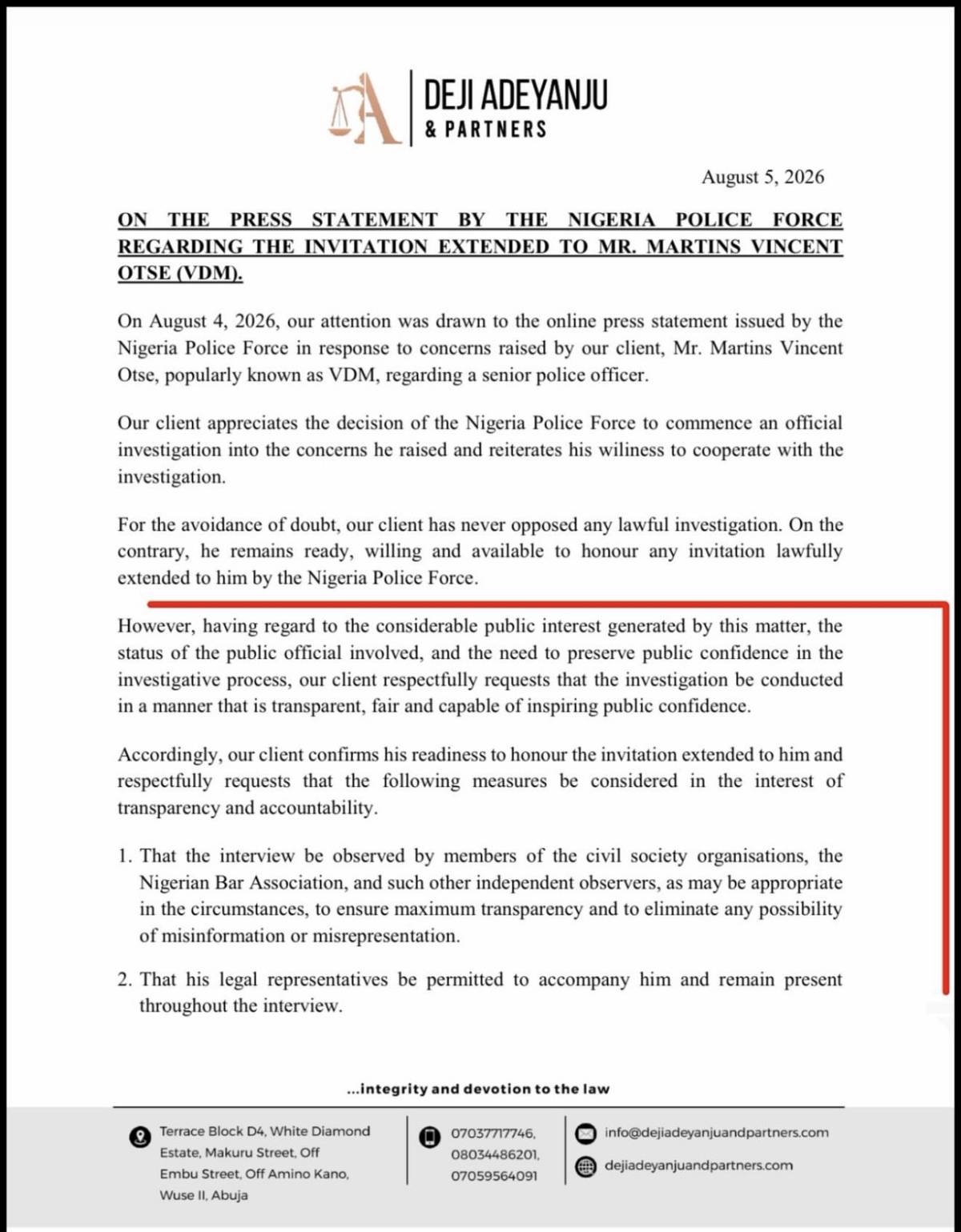 BREAKING: VeryDarkMan says he awaits Police Invitation Over Allegations Against AIG Moshood Jimoh an...