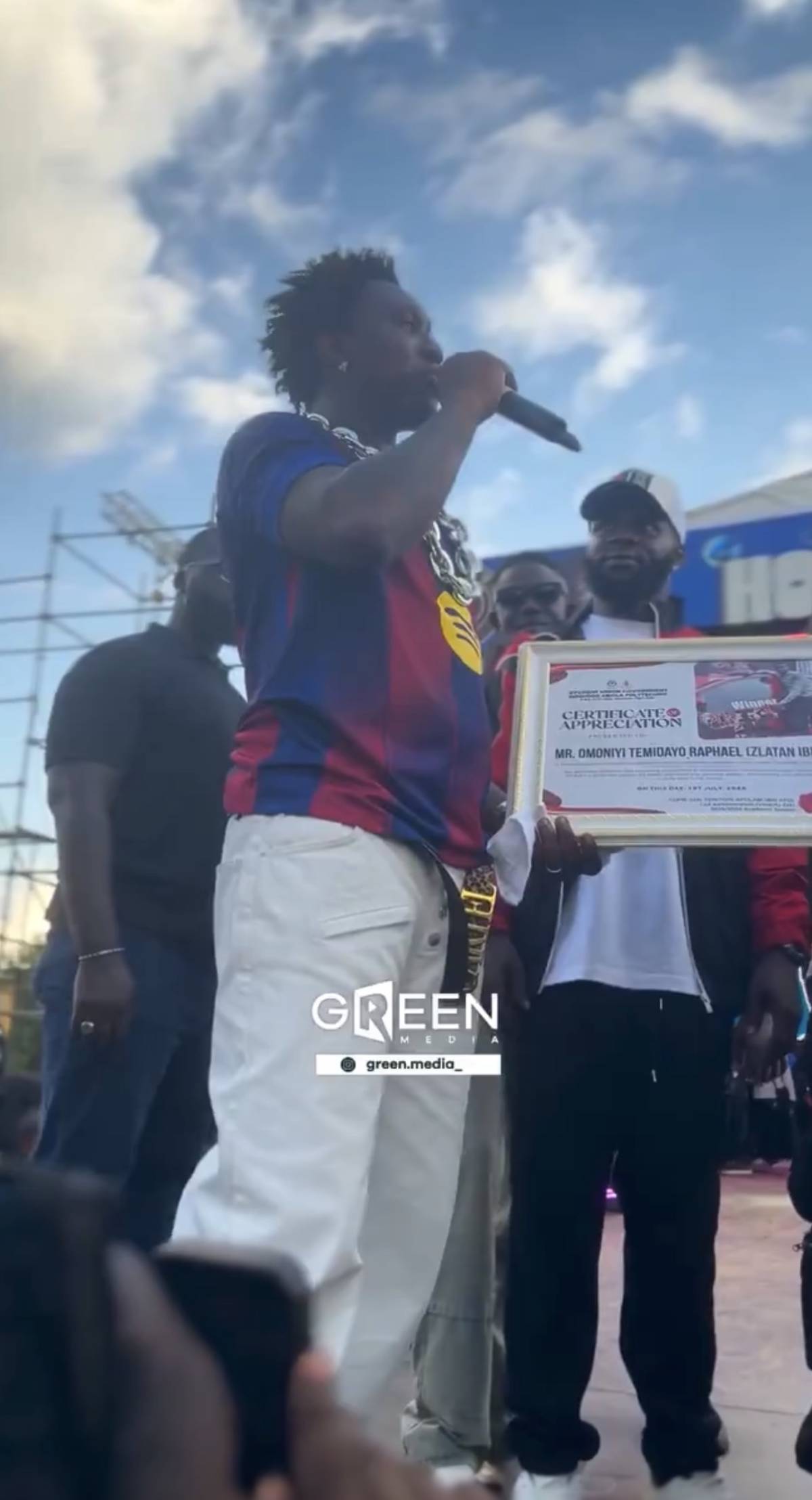 “No be city boy movement we Dey do here”
~ Zlatan tells MC at MAPOLY after he mentioned city boy wh...