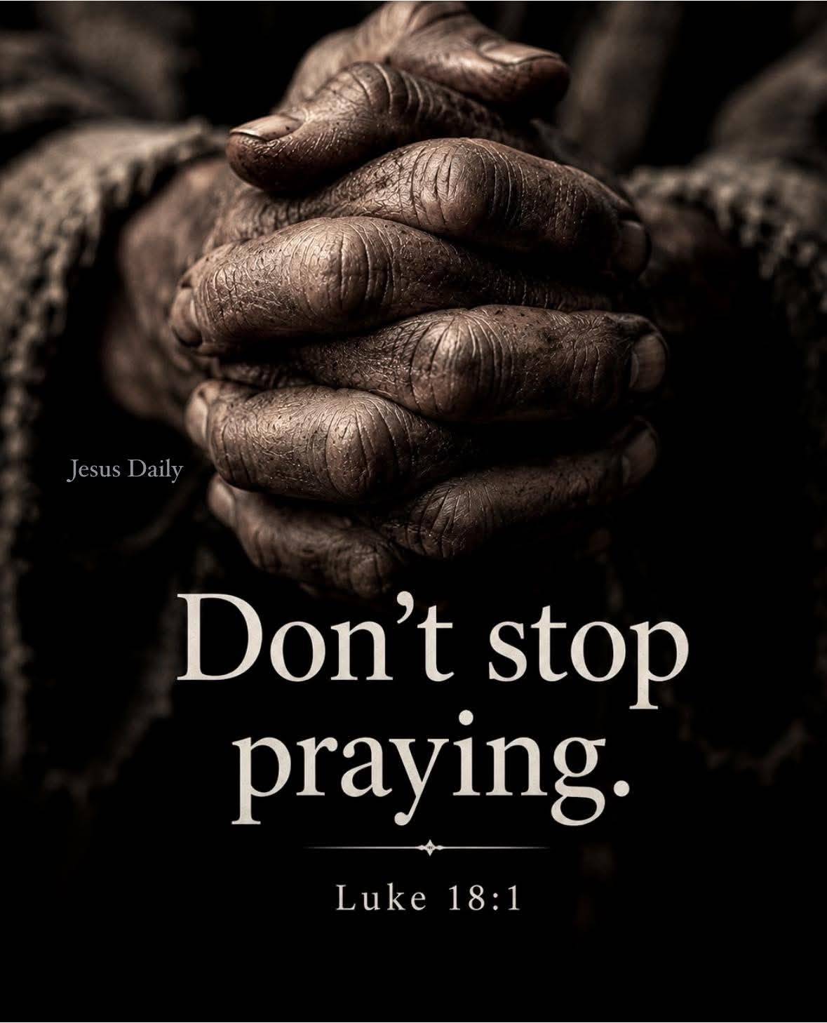 Prayer is the key