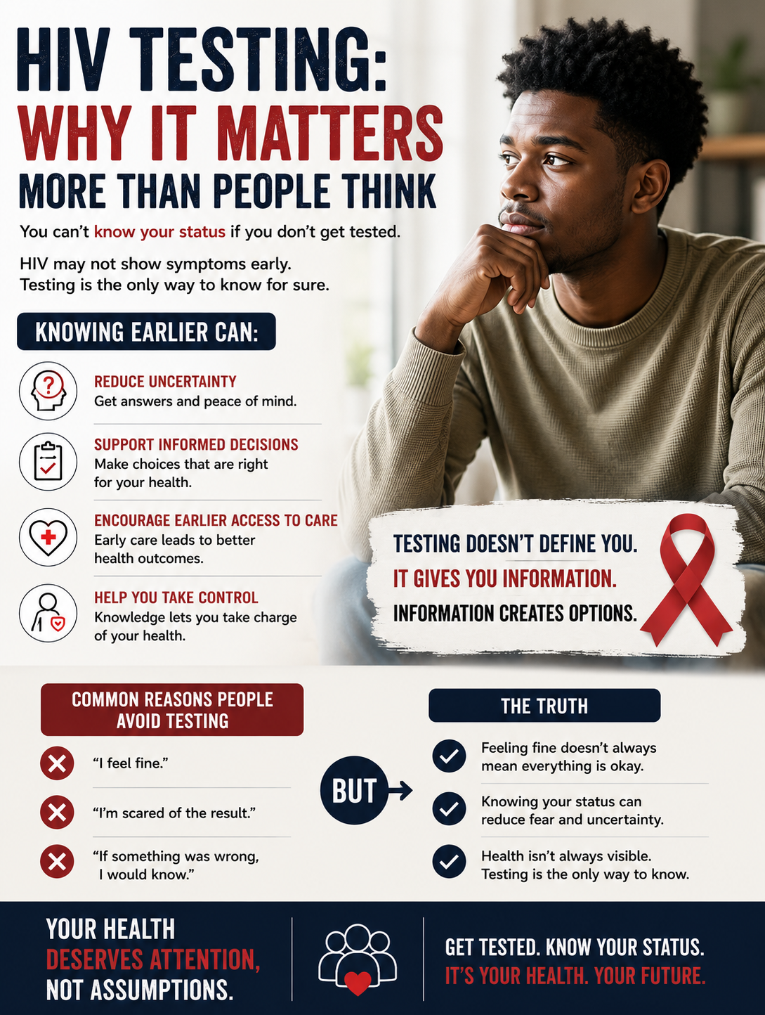 HIV Testing: Why It Matters More Than People Think
When people hear HIV testing, many immediately t...