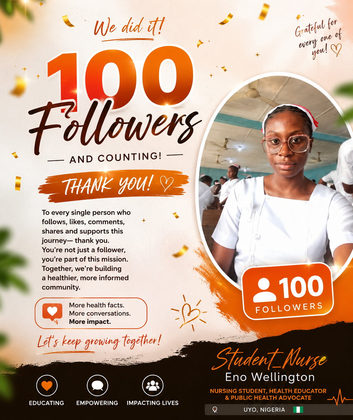 Dear lekeelekee family, this journey wouldn't have been easy if you didn't see the need to support m...