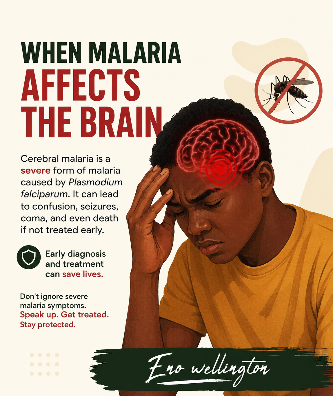 Most people think malaria only causes fever and body weakness. But did you know that in some cases,...
