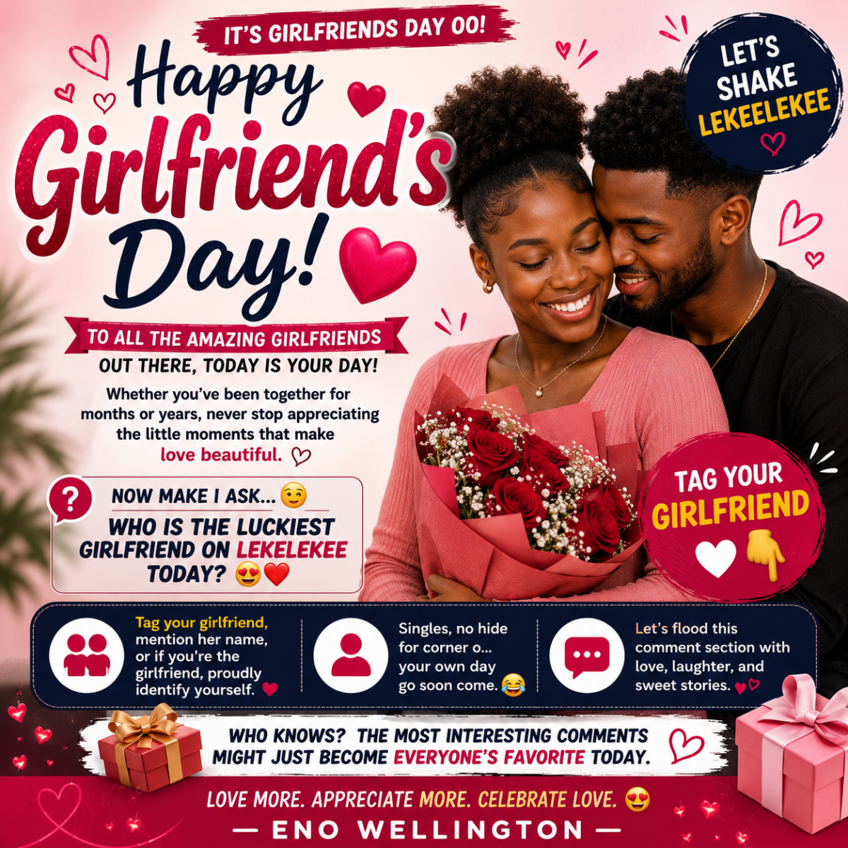 ๐น Happy Girlfriend's Day! โค๏ธ
To all the amazing girlfriends out there, today is your day! Whether...