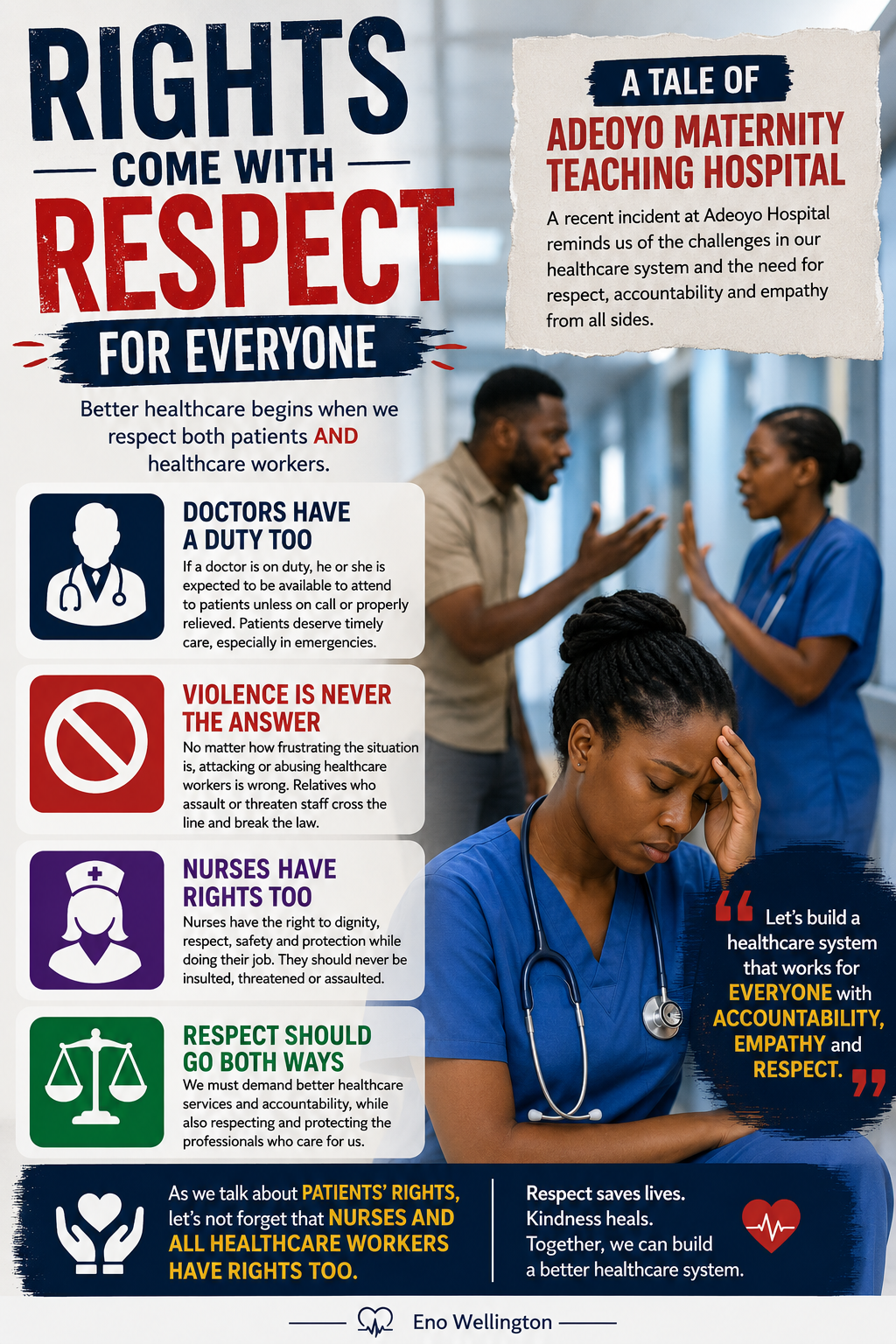 @Toshor said
"Tell us our right
You mean in the hospital that there are no Doctors, please go onl...