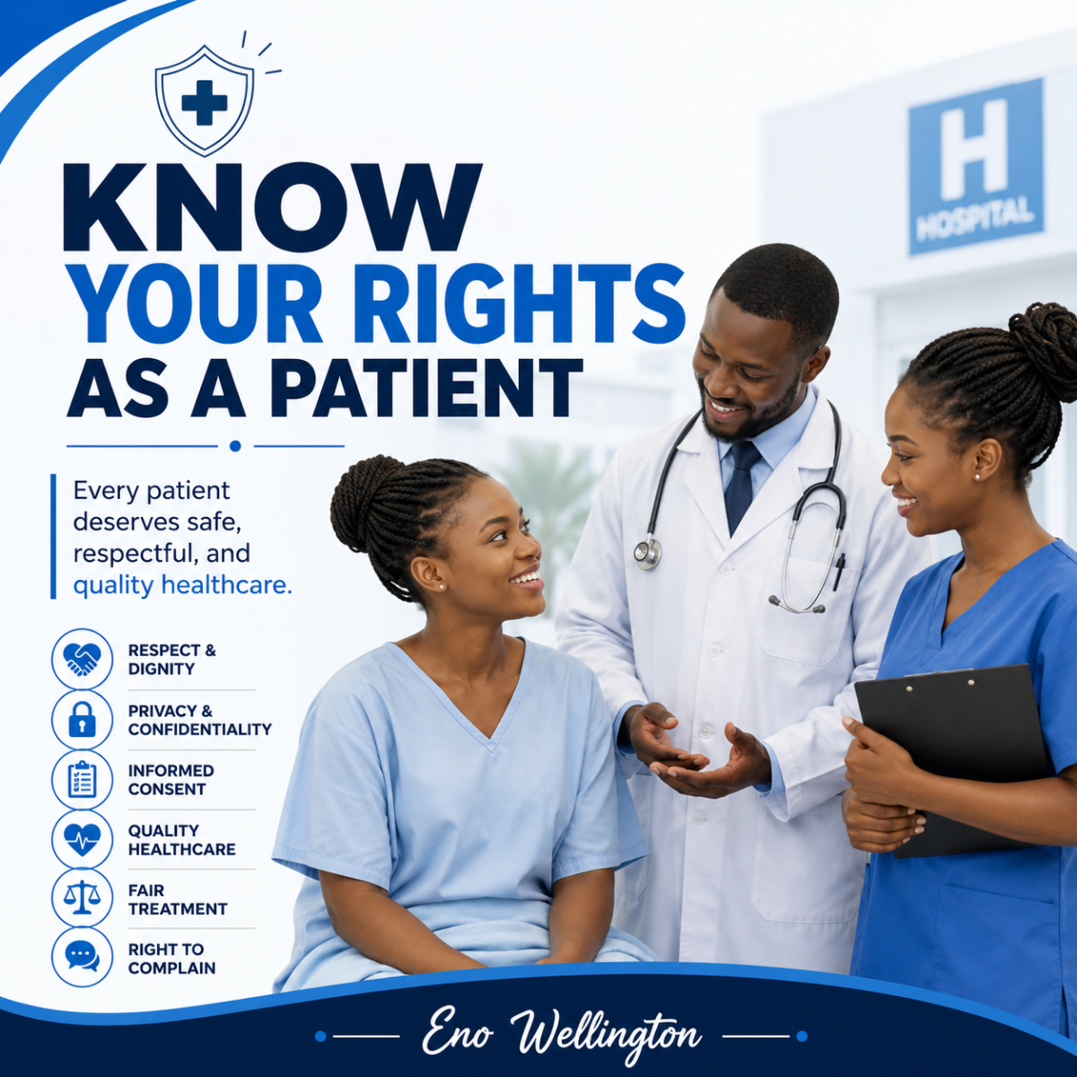 π₯ KNOW YOUR RIGHTS AS A PATIENT
Being a patient does not mean you lose your rights. Whether you vi...