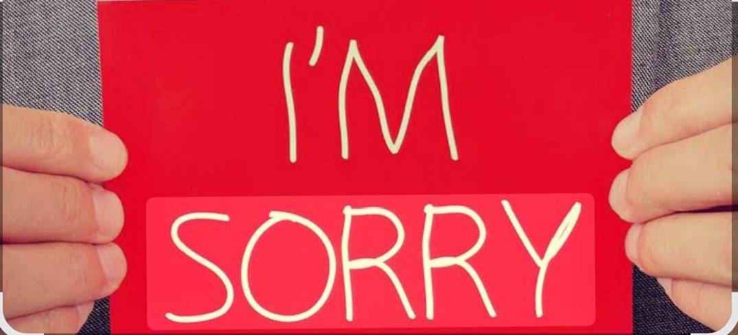 *A genuine "I'm sorry" is not a sign of weakness, it is a mark of maturity.*
*Pride may win an argum...