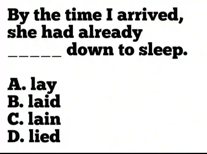 Advanced Grammar Quiz 53
Choose the correct answer.
.
The answer will be posted in the comments tomo...
