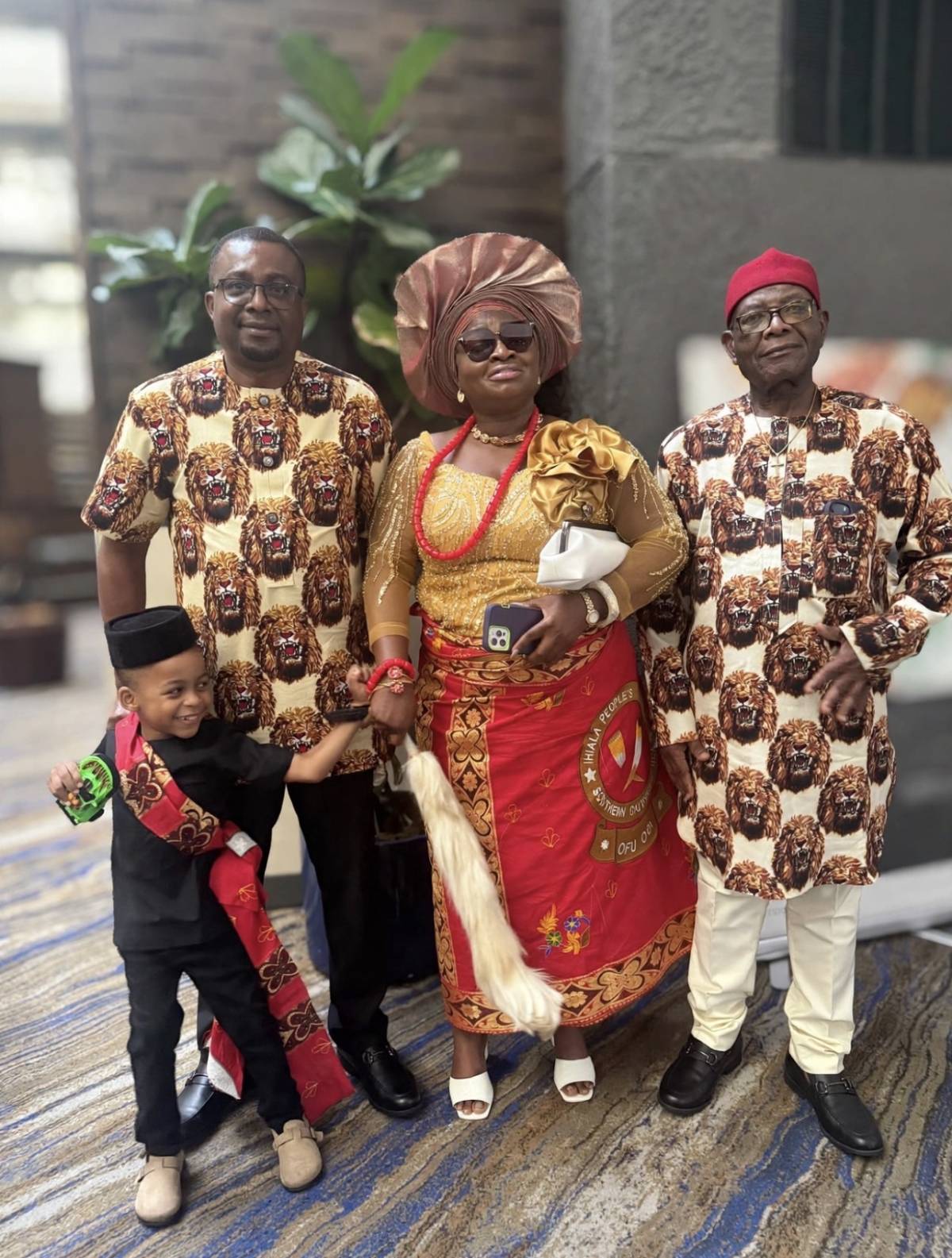 Three generations of Igbo Americans at Ihiala Biannual Convention 2026 in Los Angeles, USA