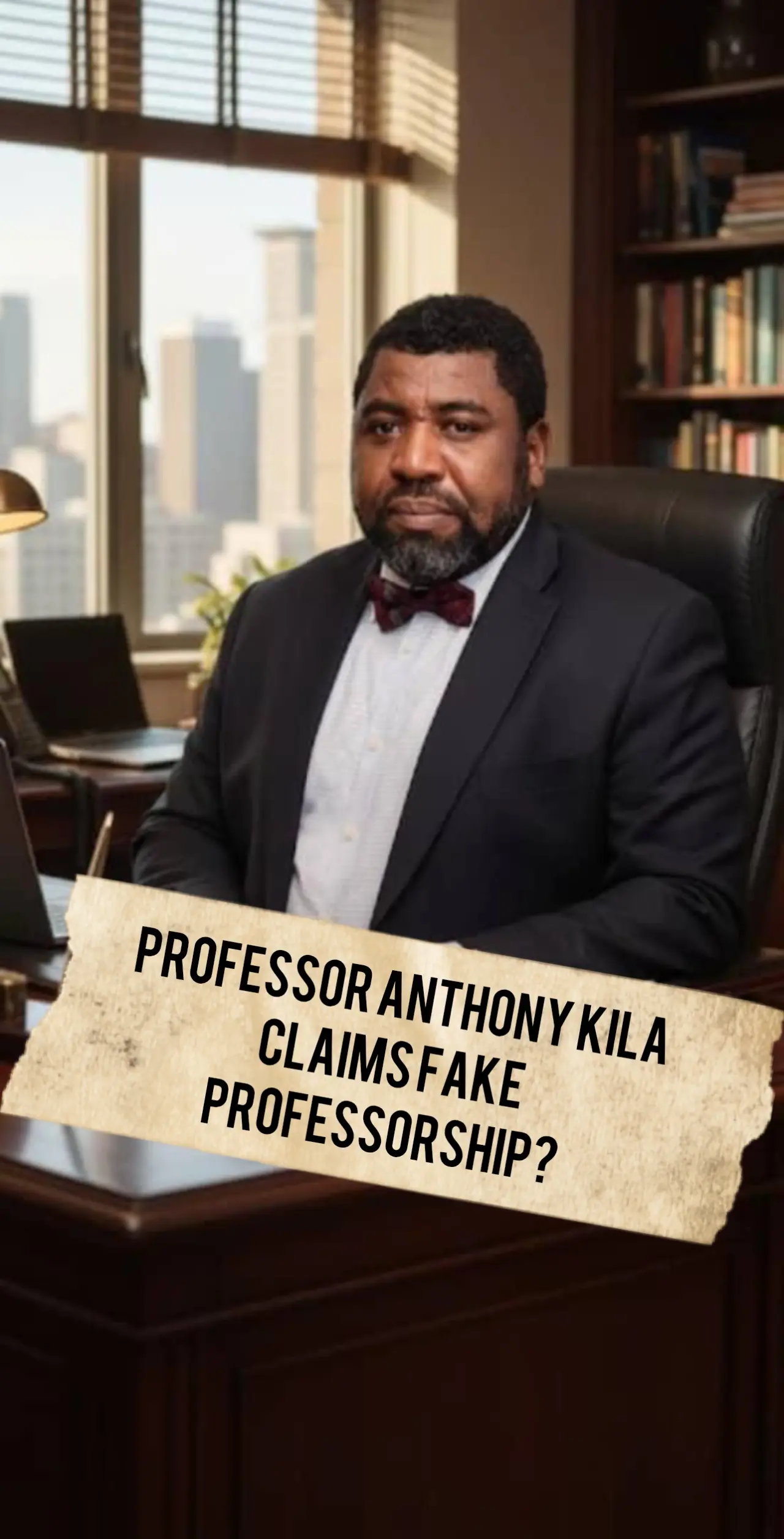 Professor Anthony Kila Claims Fake Professorship? Any Connection to Tinubu?
For several years, Mr A...