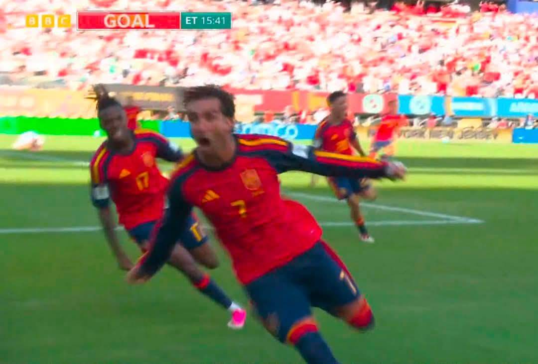 Congratulations to Spain